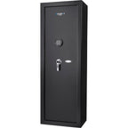 Black Steel 7.87 Cubic Ft Keypad Rifle Safe with Advanced Locking Mechanism - Grand Goldman