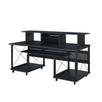 Megara Black Finish Music Desk - Grand Goldman