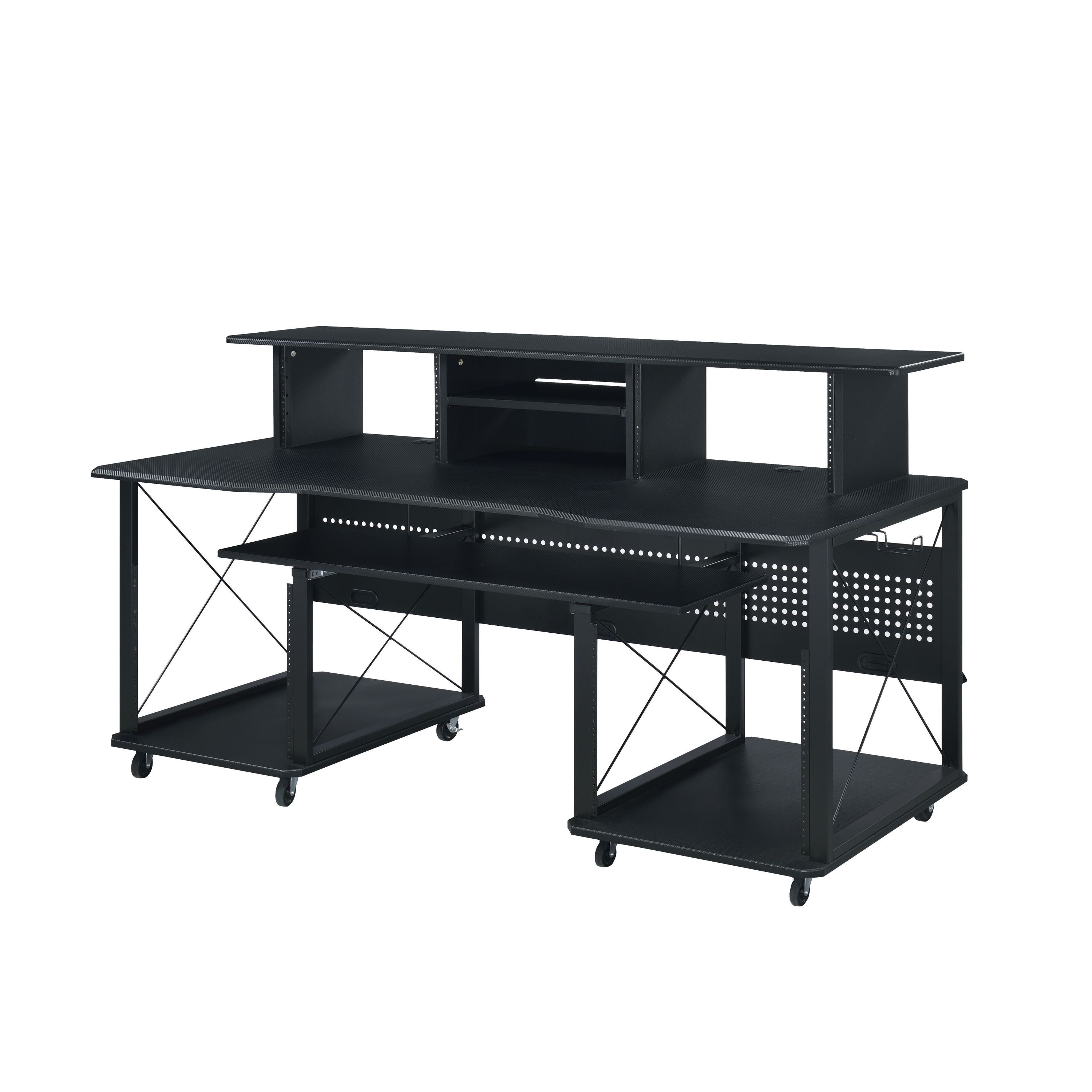 Megara Black Finish Music Desk - Grand Goldman