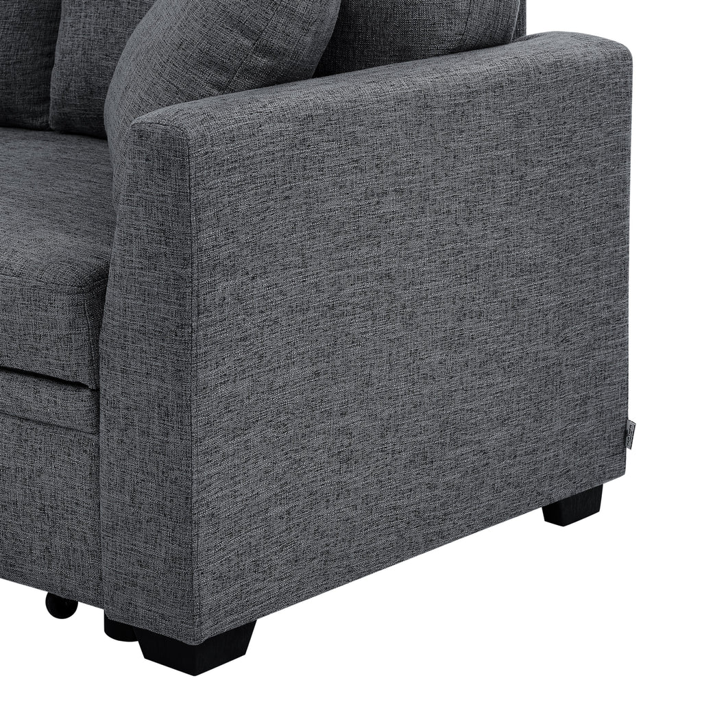 Modular Sleeper Sectional Sofa with Storage - Grand Goldman Shop