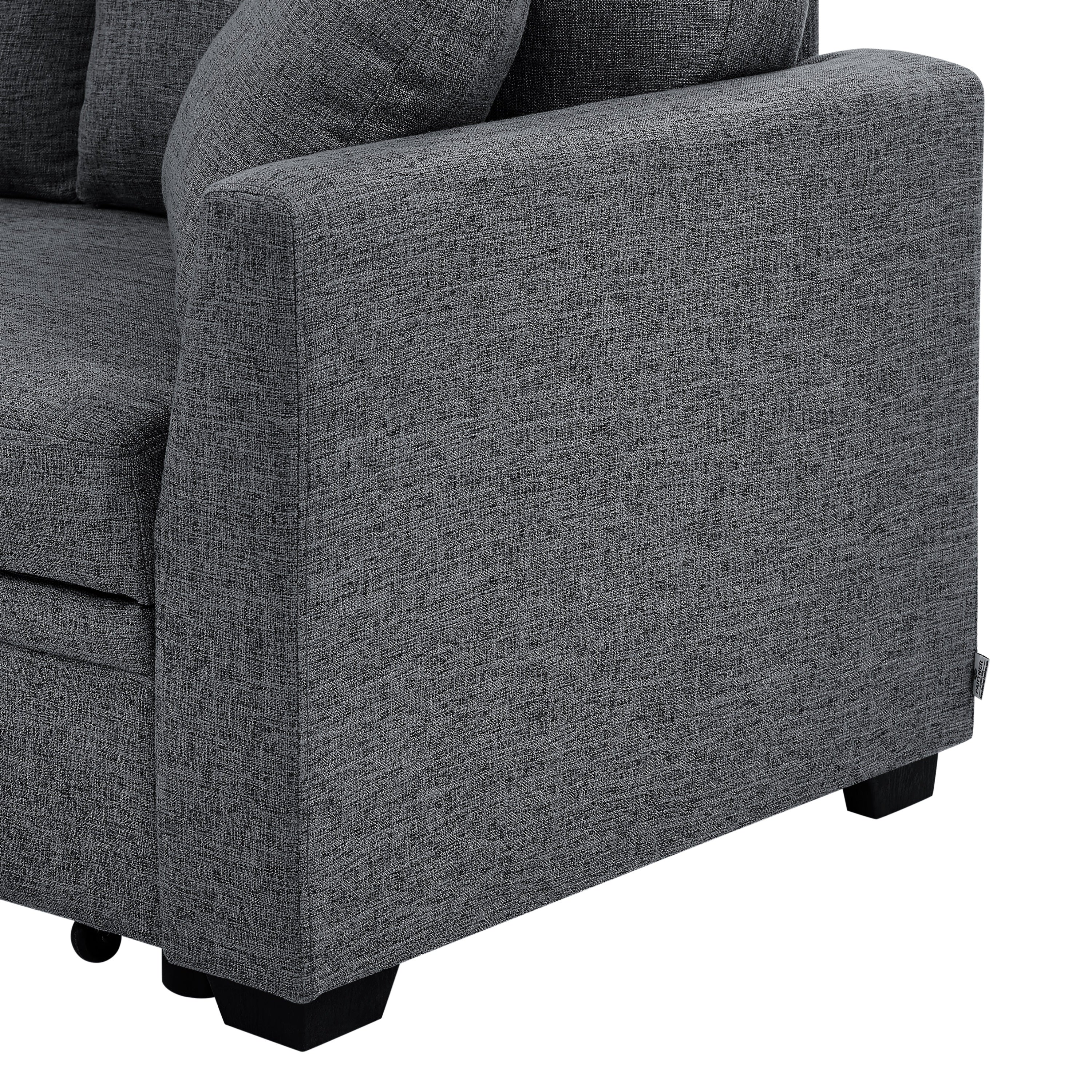Modular Sleeper Sectional Sofa with Storage - Grand Goldman Shop
