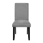 5-Piece Round Dining Table set, 43-Inch Modern Dining Table and 4 Upholstered Chairs for Dining Room, Kitchen Room, Living Room, Easy Assembly - Grand Goldman Shop