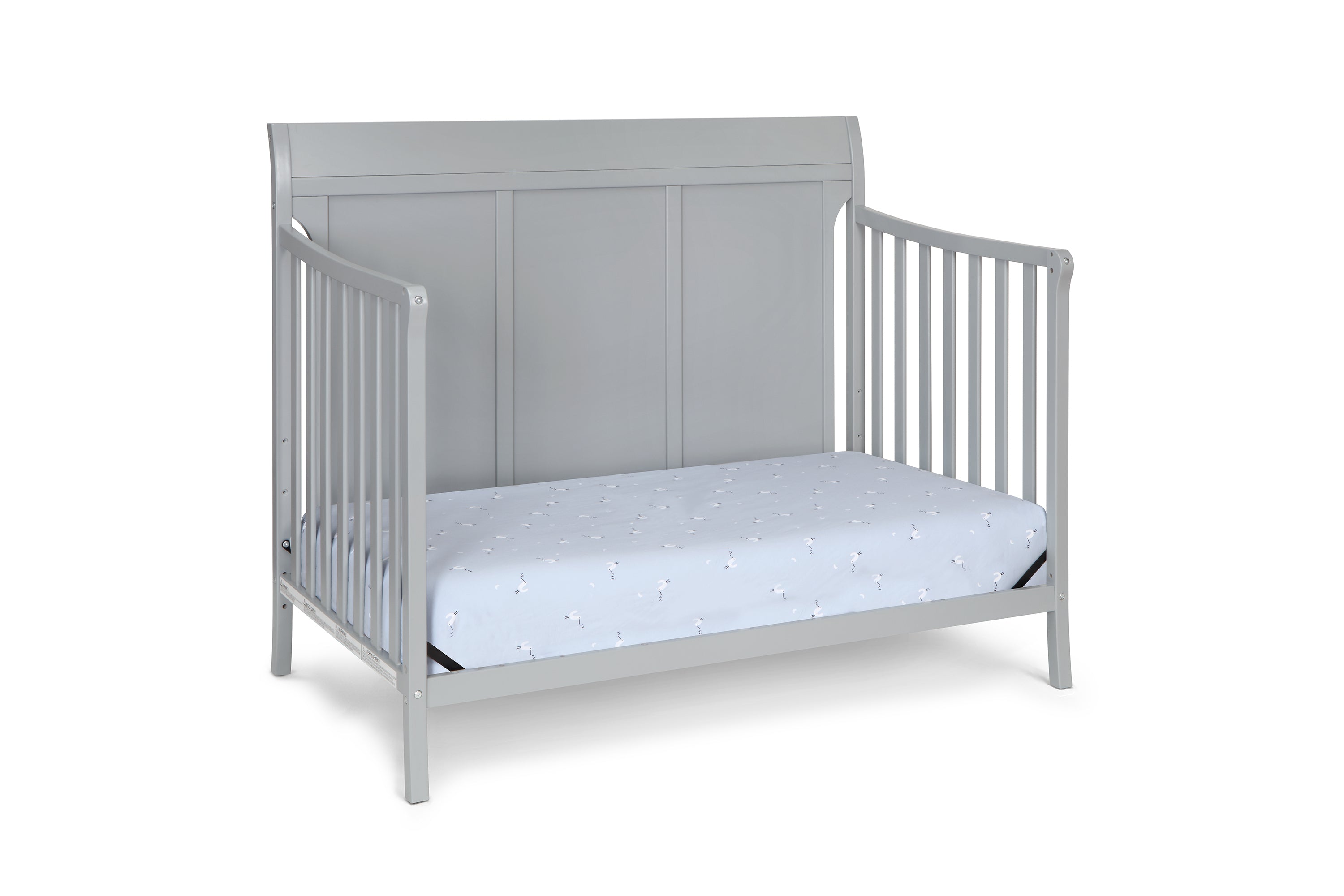 Shailee 4-in-1 Convertible Crib Gray | Premium Home Decor - Grand Goldman