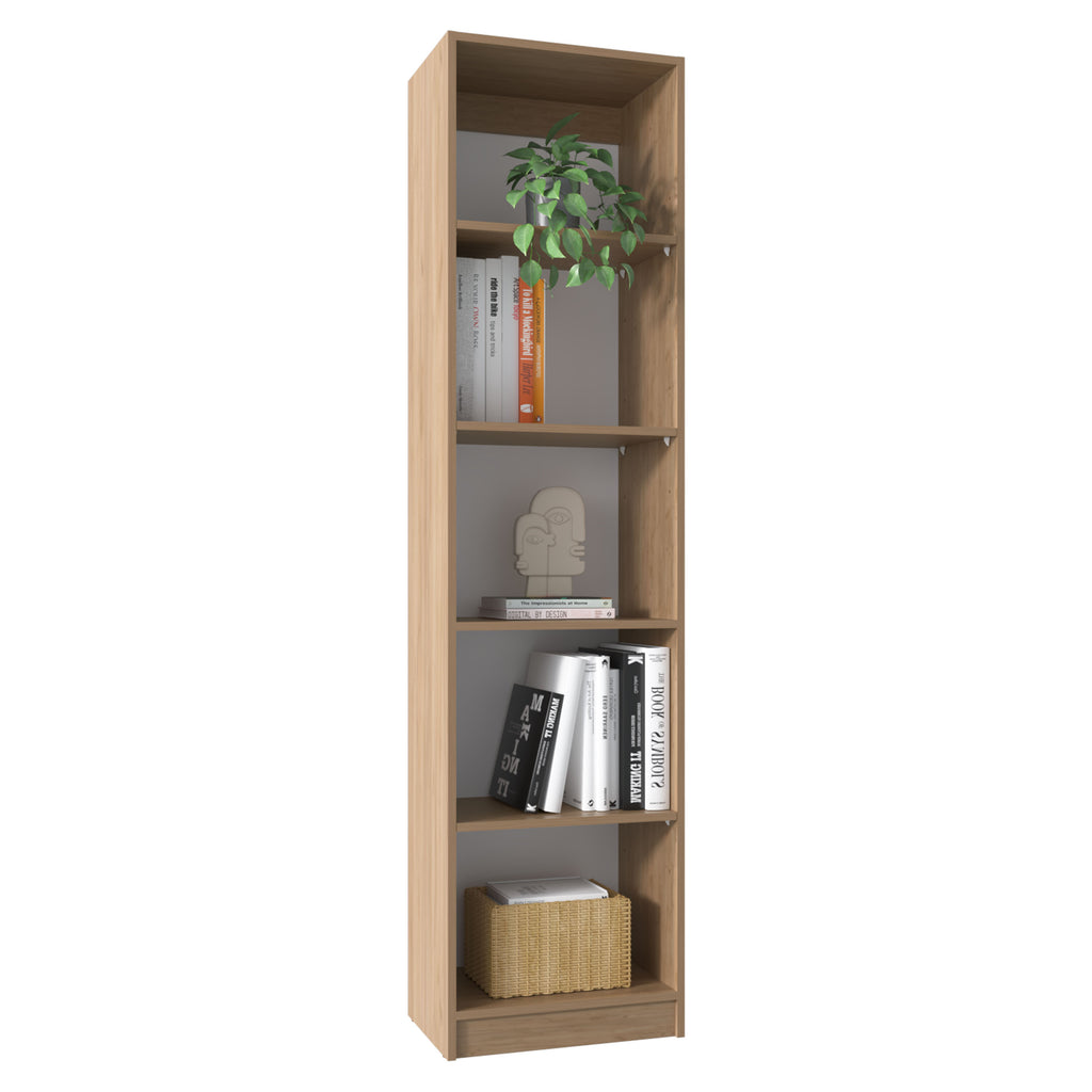 Bookcase Compact Bookshelf with Multiple Shelves - Grand Goldman