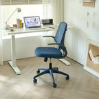 Ergonomic Color Office Chair 350LBS, Home Office, Mesh Back, Integrated Molded Foam, Comfortable Sitting, Flipping Armrest, F