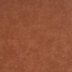 Upholstered Round Ottoman,PU Leather, Cognac Brown - Grand Goldman Shop