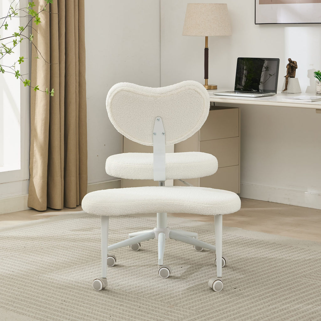 Meditation Chair Plus, Cross Legged Chair with Wheels, ADHD Chair, Criss Cross Desk Chair with Lumbar Support and Adjustable 