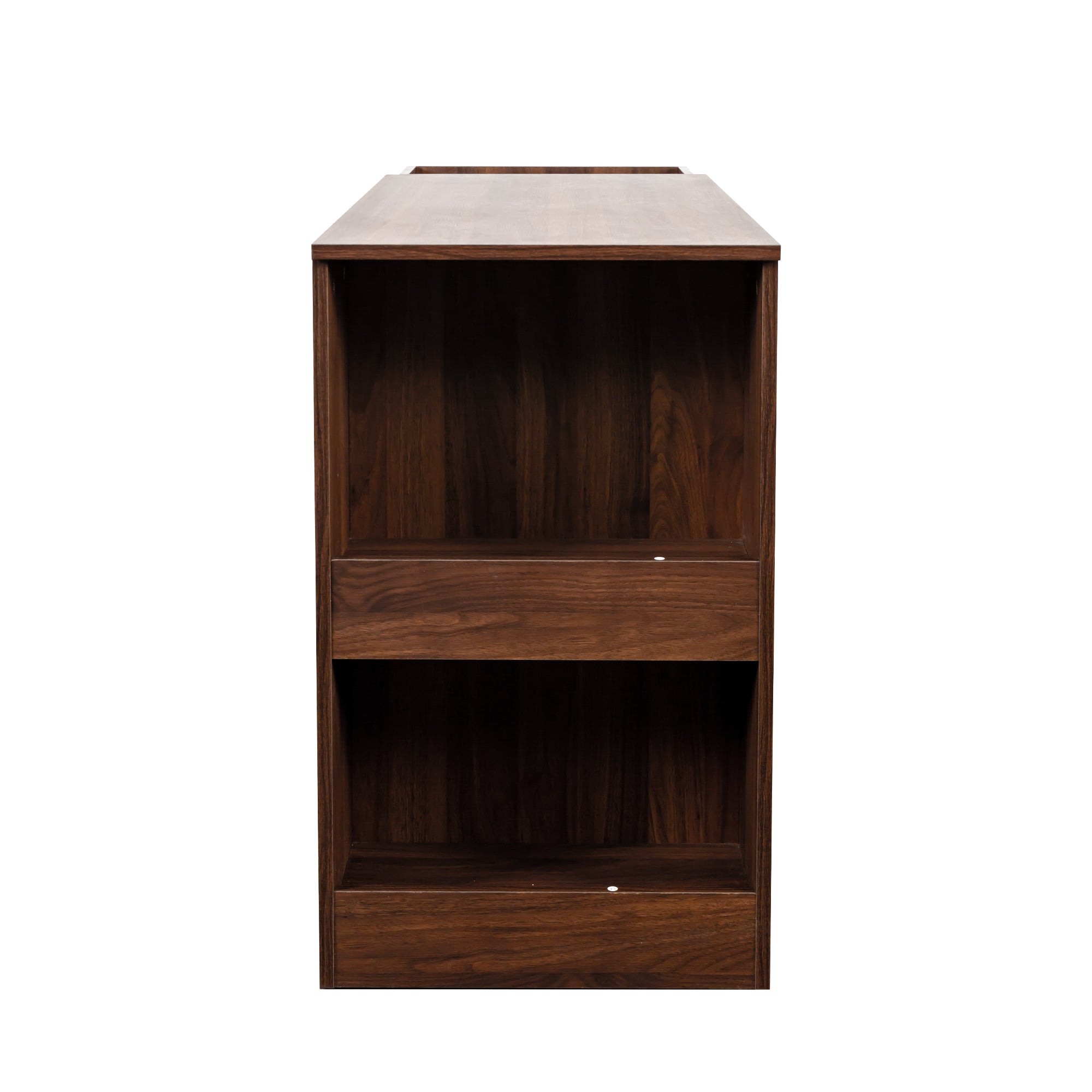 Computer Desk with Drawers, Modern Corner Home Office storage with extendable table, Study Writing Desk Workstation for Home,