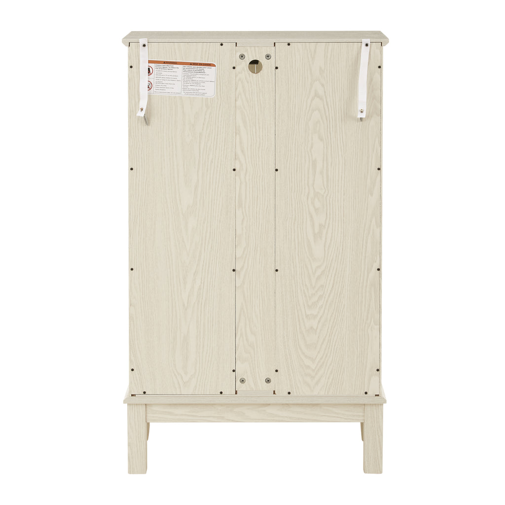 2 Doors Curio Cabinet with Tempered Glass Doors, Curio Cabinets with Mirrored Back Panel and Adjustable Shelves, Lighted Display Cabinet for Home, Office Light Bulb Included White - Grand Goldman Shop