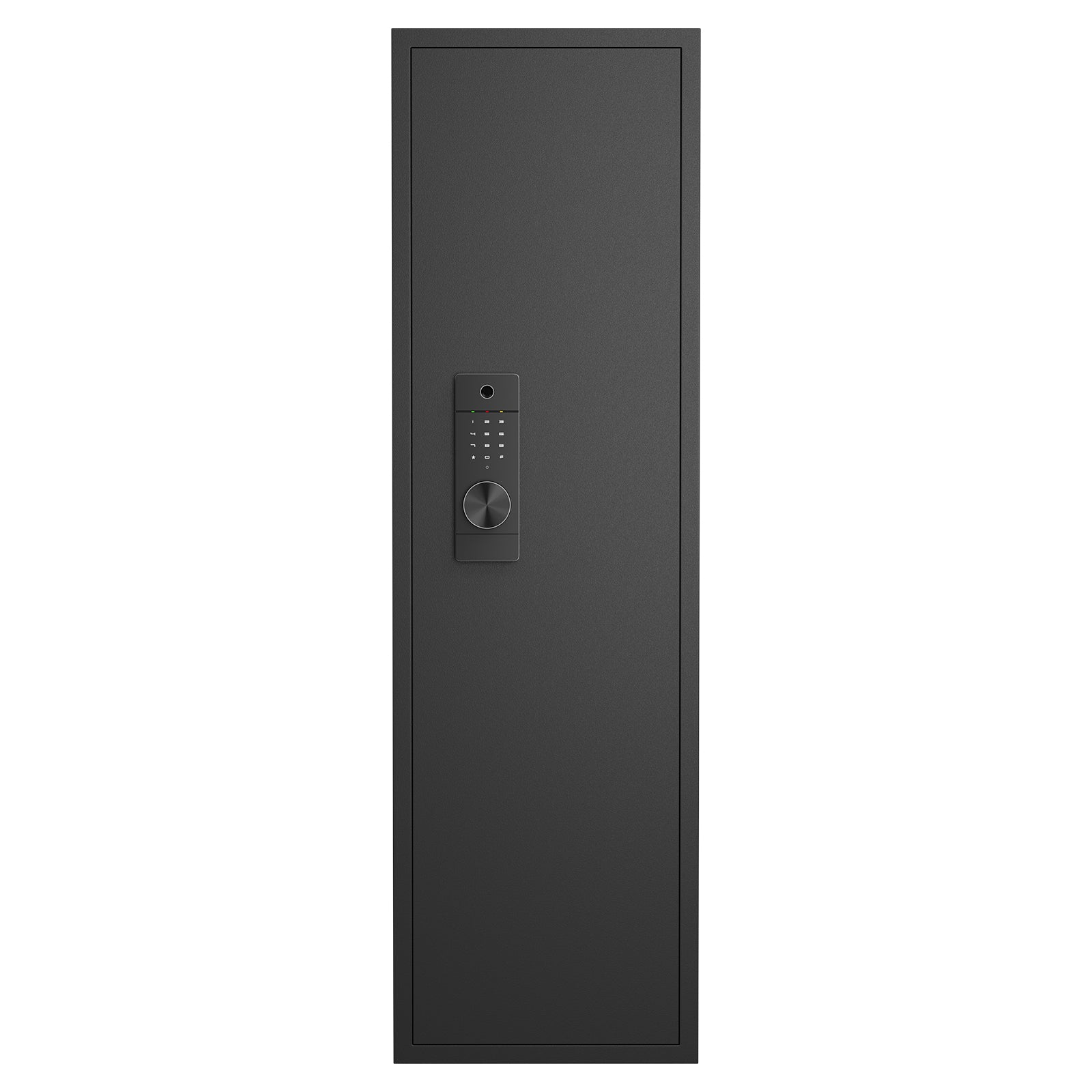 53' Fingerprint Touch Panel In-Wall Safe,Hidden Wall Gun Safe for Rifles with Adjustable Shelves,Assembled Storage Multifunct