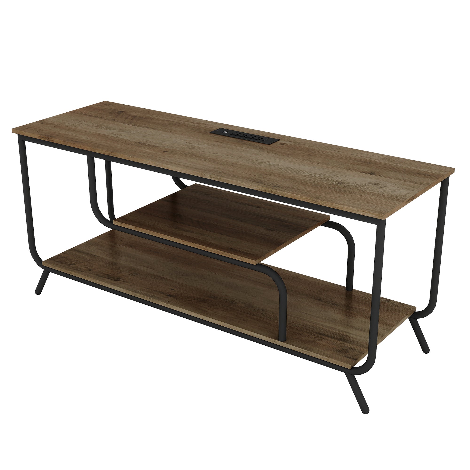 There are installation videos and scene videos. TV socket and LED light - TV stand TV up to 55 ', small unit modern TV console suitable for living room and bedroom, light grey - Grand Goldman Shop