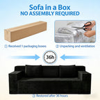 71' 3Setaser Sofa,Corduroy Fabric,Deep Seat Couches,Comfy Loveseat Sofa,No Assembly,1pcs for Living room, Bedroom,Conference room ,Apartment - Grand Goldman Shop