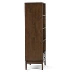 Harper Bookcase with Storage - Grand Goldman