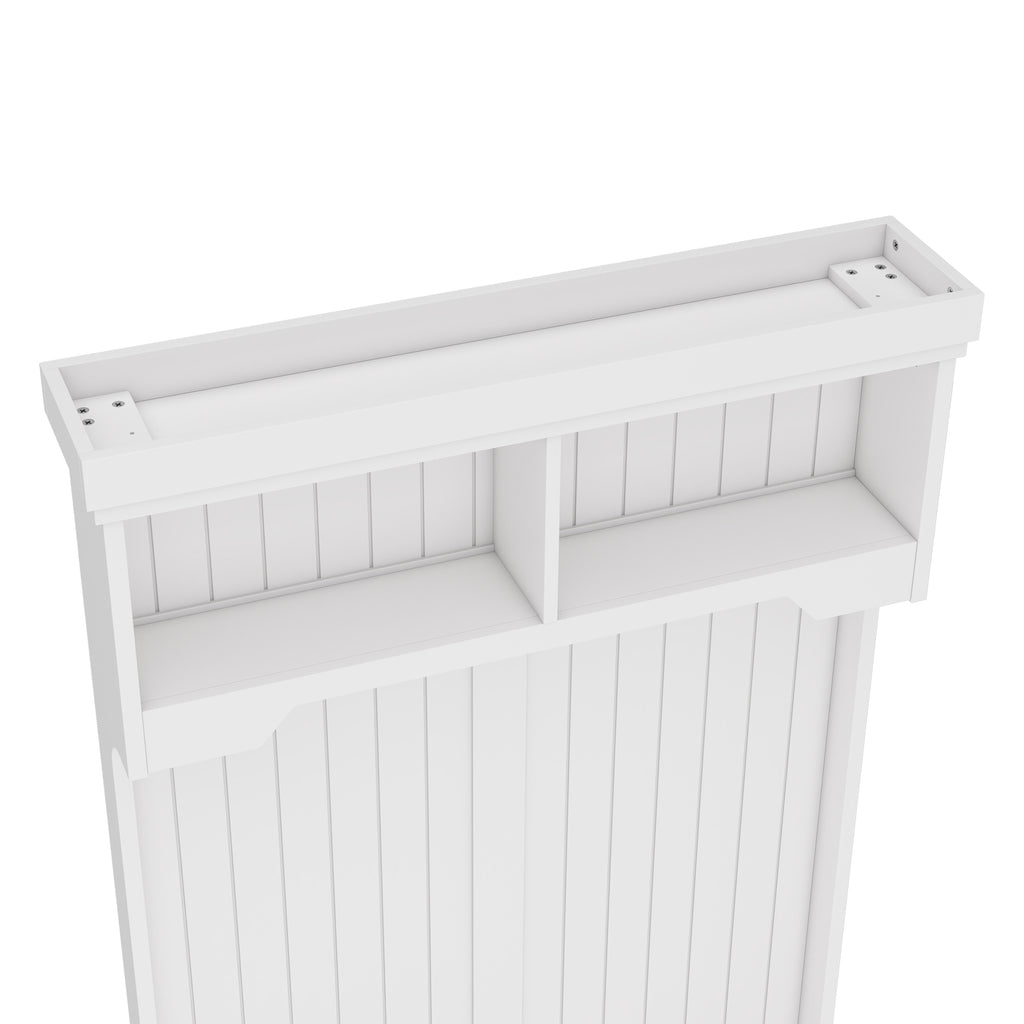 Hall Tree with Storage Shoe Bench for Entryway and Hallway, 4-in-1 Design Coat Racks with Hooks for Living Room, White - Grand Goldman Shop