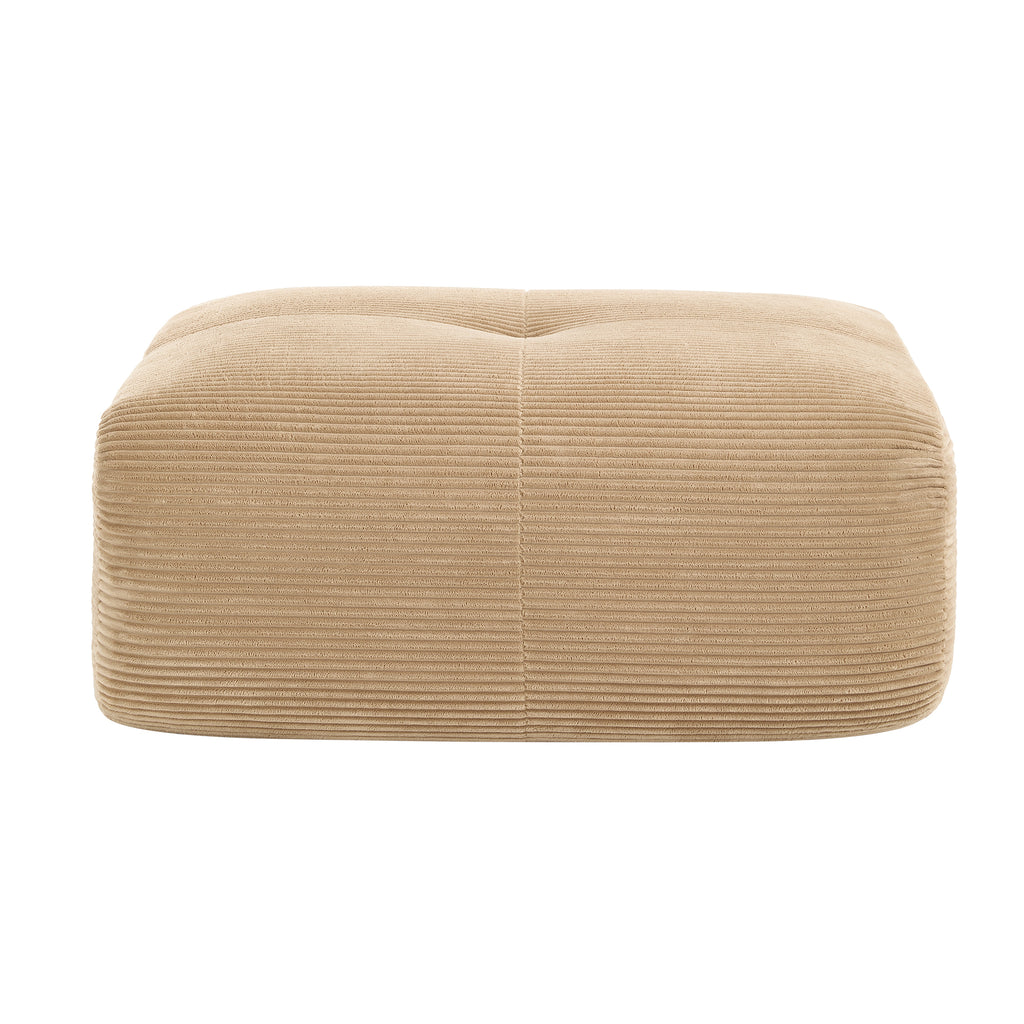 Hamlet LSF&RSF Corner Sofa W/Pillows Corduroy- Camel - Grand Goldman Shop