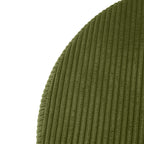 Upholstered Round Ottoman,Olive Green,Corduroy - Grand Goldman Shop