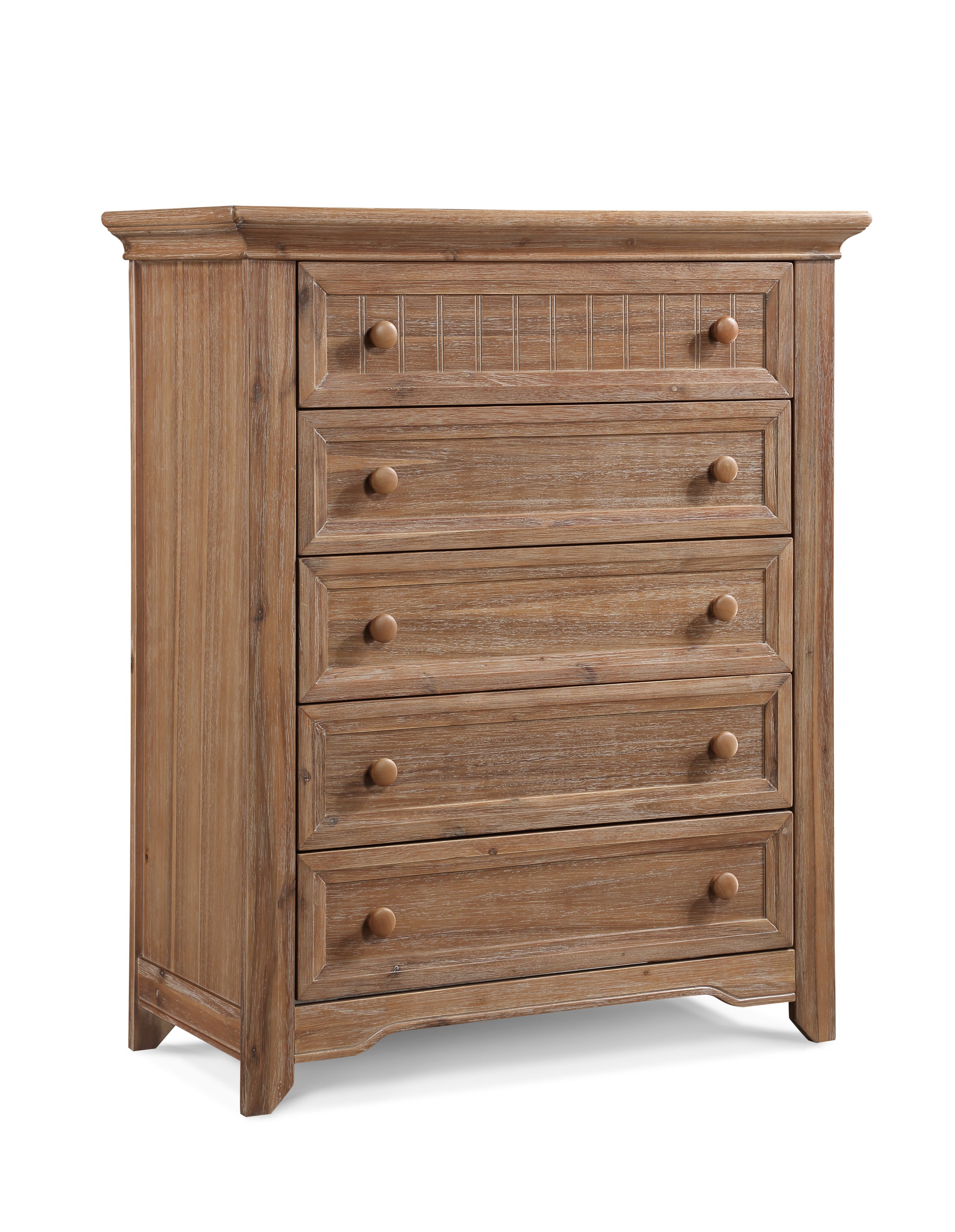Winchester 5 Drawer Chest Biscotti | Premium Home Decor - Grand Goldman