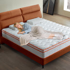 Alwyn Home Innerspring Mattress Medium Hybrid Mattress in a box With Certipur-US Certified Pocket Spring, Pressure Relief, and Motion Isolation - Grand Goldman Shop