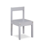 Gibson 3-Piece Dry Erase Kids Table & Two Chair Set, Gray - Grand Goldman