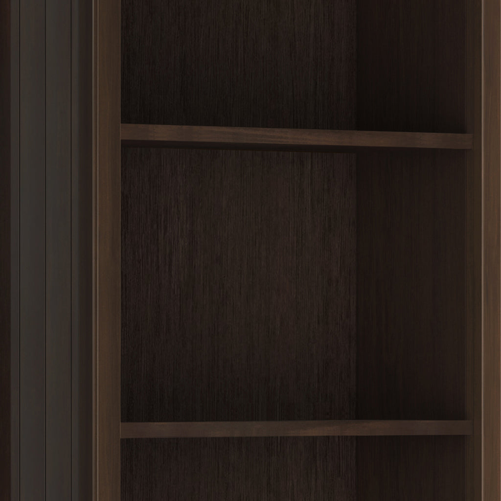 Acadian 5 Shelf Bookcase | Premium Home Decor - Grand Goldman