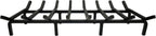 Fireplace Grate,Fireplace Log Holder,Heavy Duty Solid Cast Iron FIrewood Log Burning Rack for Inside The Fireplace Accessories Outood Fire Pit Kindling Fireplace Tools (33 inch) - Grand Goldman Shop