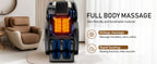 Massage Chair Recliner with Zero Gravity with Full Body Air Pressure - Grand Goldman Shop