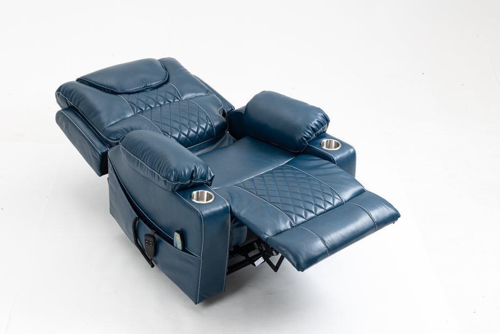 Lounge chair lift chair relax sofa chair sitting room furniture sitting room power supply elderly electric lounge chair (180 degree lying flat) - Grand Goldman Shop