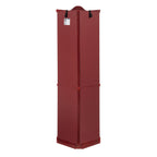 Glass Cabinet Lighted Corner Cabinet Corner Display Curio Cabinet, Glass Display With Light(Included)Bar Cabinet,Wine Cabinet with Adjustable Glass Shelves Carved Decoration Cherry Light(Included) - Grand Goldman Shop