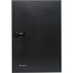 Black Steel Adjustable Key Cabinet with Combination Lock for Secure Key Storage - Grand Goldman