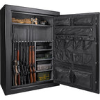 SecureGuard Tall Fireproof Safe Vault with Advanced Locking, Black Steel, 19.97 Cubic Ft - Grand Goldman