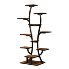 (Vase Shape) Plant Stand Indoor with Grow Lights, Indoor Plant Shelf, Metal Plant Flower Holder Stand, Vase Shape Plant Rack for Home, Patio, Plant Stand, Plant Stand Indoor - Grand Goldman Shop