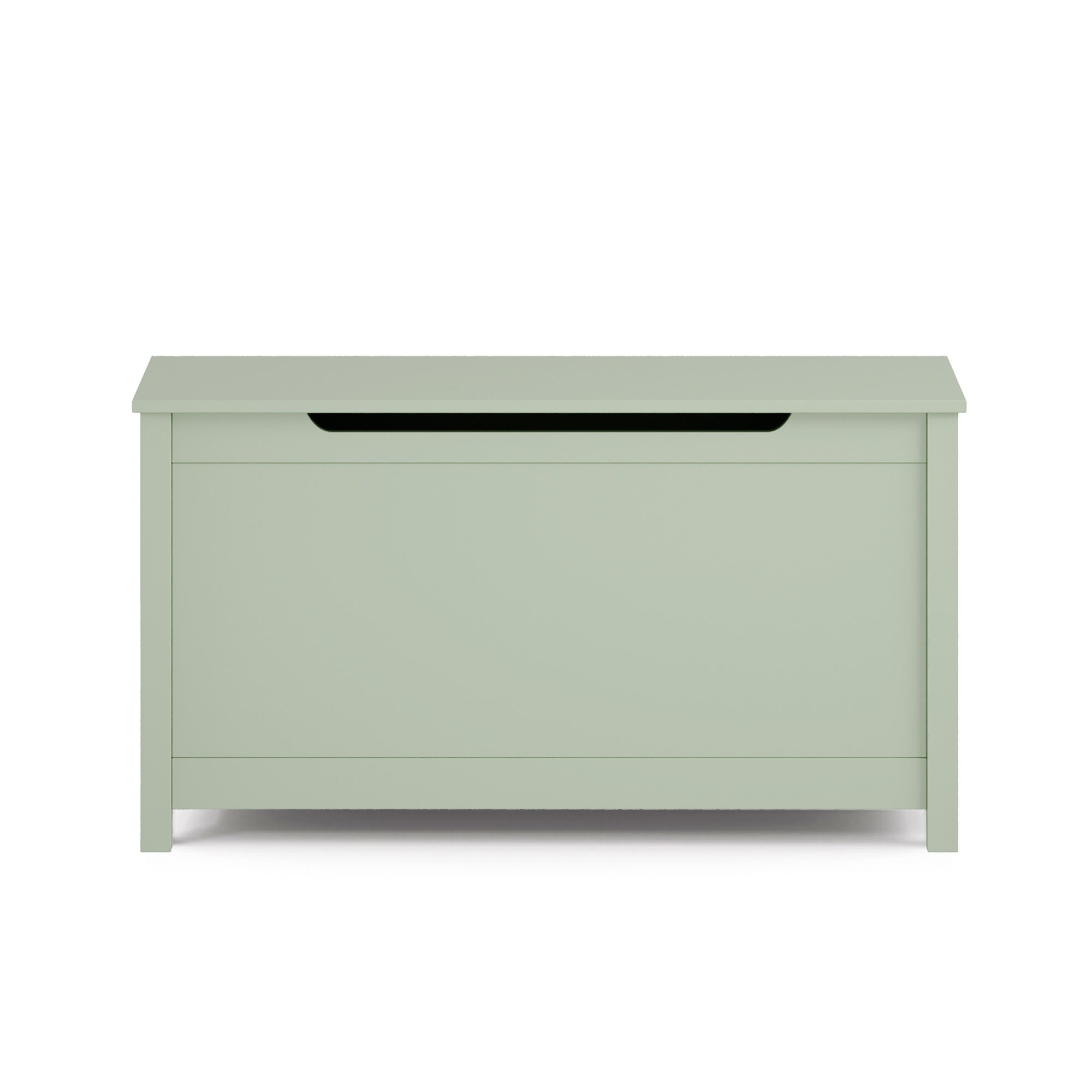 Kids Wooden Toy Box Storage with Safety Hinged Lid for Ages 2+ (Sage) | Premium Home Decor - Grand Goldman