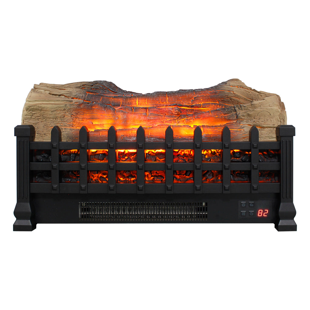 20 inch Electric Fireplace  3D Log set insert, Free Standing Fireplace Heater for Indoor - Grand Goldman Shop