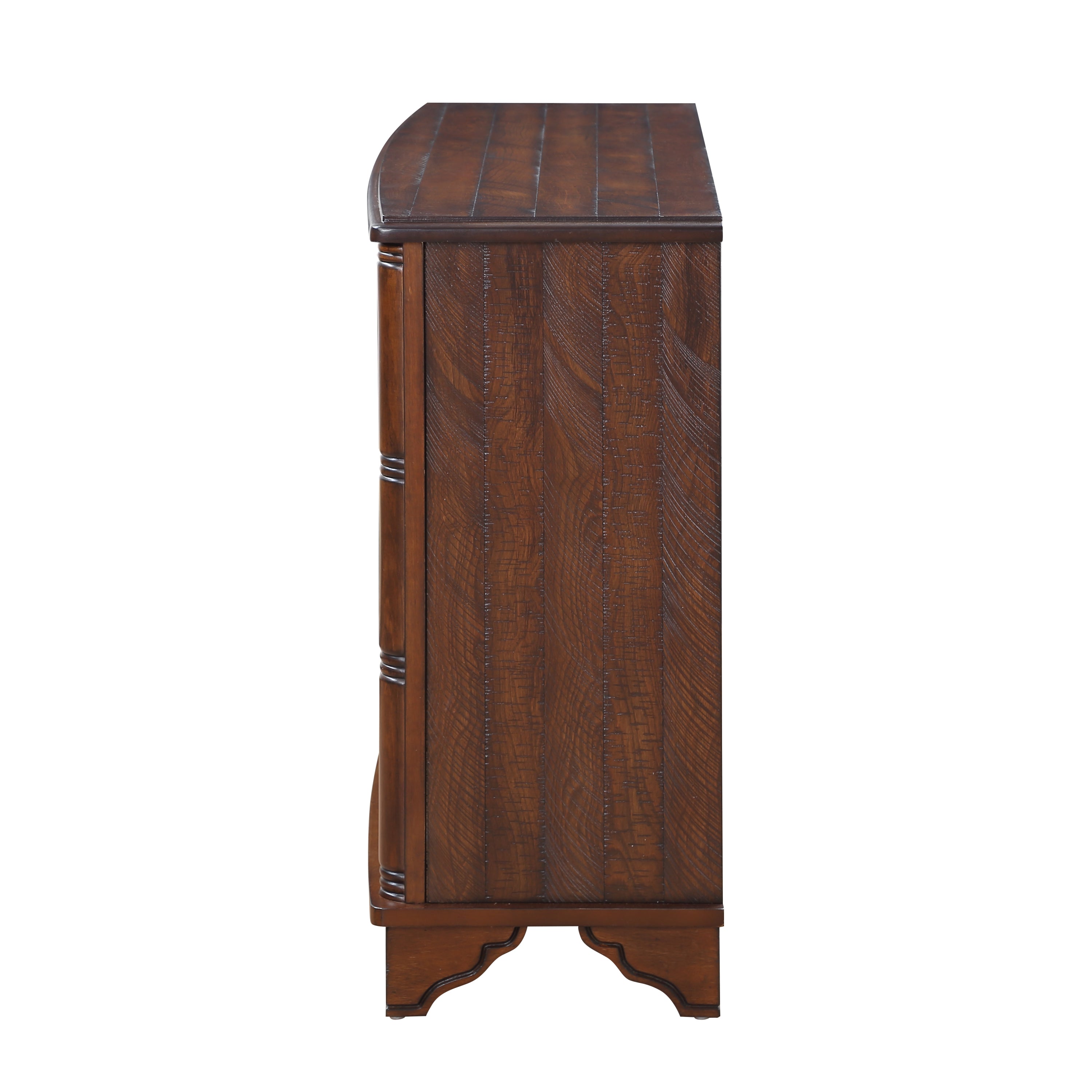 40'  Console Table with Storage Shelf, Retro Entryway Table with Adjustable Storage Shelf, Sofa Couch Table for Hallway, Entry Way, Living Room, Foyer, Light Espresso - Grand Goldman Shop