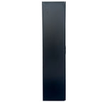 BLACK ,Large, Slim Storage Cart, Kitchen Rolling Cart, Narrow Storage Cabinet with Handle & Wheels, Wood Spice Rack Next to Fridge, Pantry Shelf for Kitchen, Small Spaces - Grand Goldman Shop
