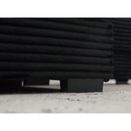 [NEW ARRIVED] [VIDEO PROVIDED] Oversized Two-Piece  Couches,  L Shaped Sofa, Corduroy, Right Chaise Daybed,with Armrests,Eight Throw Pillows,Corner Sofa,Easy To Assemble,  Black - Grand Goldman Shop