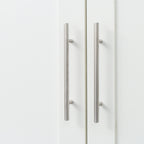 Pantry Cabinet, Kitchen Pantry Storage Cabinets with 2 Door and 3  Shelves, White Pantry Storage Cabinet, Cupboard for Kitchen, Dining Room and Living Room. - Grand Goldman Shop