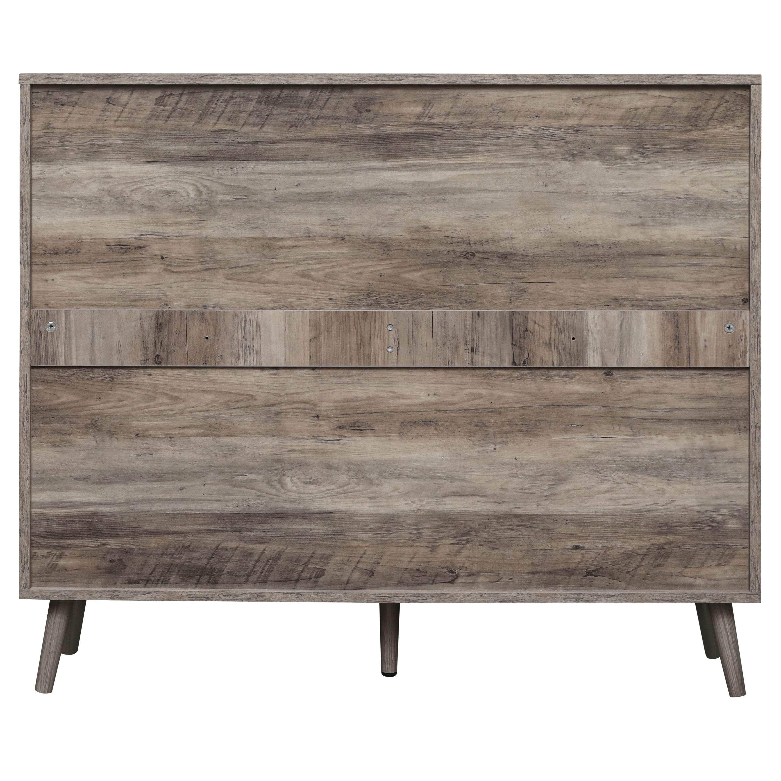 4 Door Shoe Rack, Freestanding Modern Shoe Storage Cabinet, for Entryway - Grand Goldman Shop