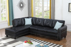 2 - Piece Irine Faux Leather Sectional Sofa - Grand Goldman Shop
