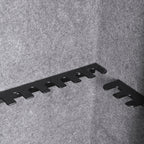 Black Steel 7.87 Cubic Ft Keypad Rifle Safe with Advanced Locking Mechanism - Grand Goldman