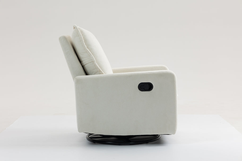 Short plush manual button armchair sofa - Grand Goldman Shop