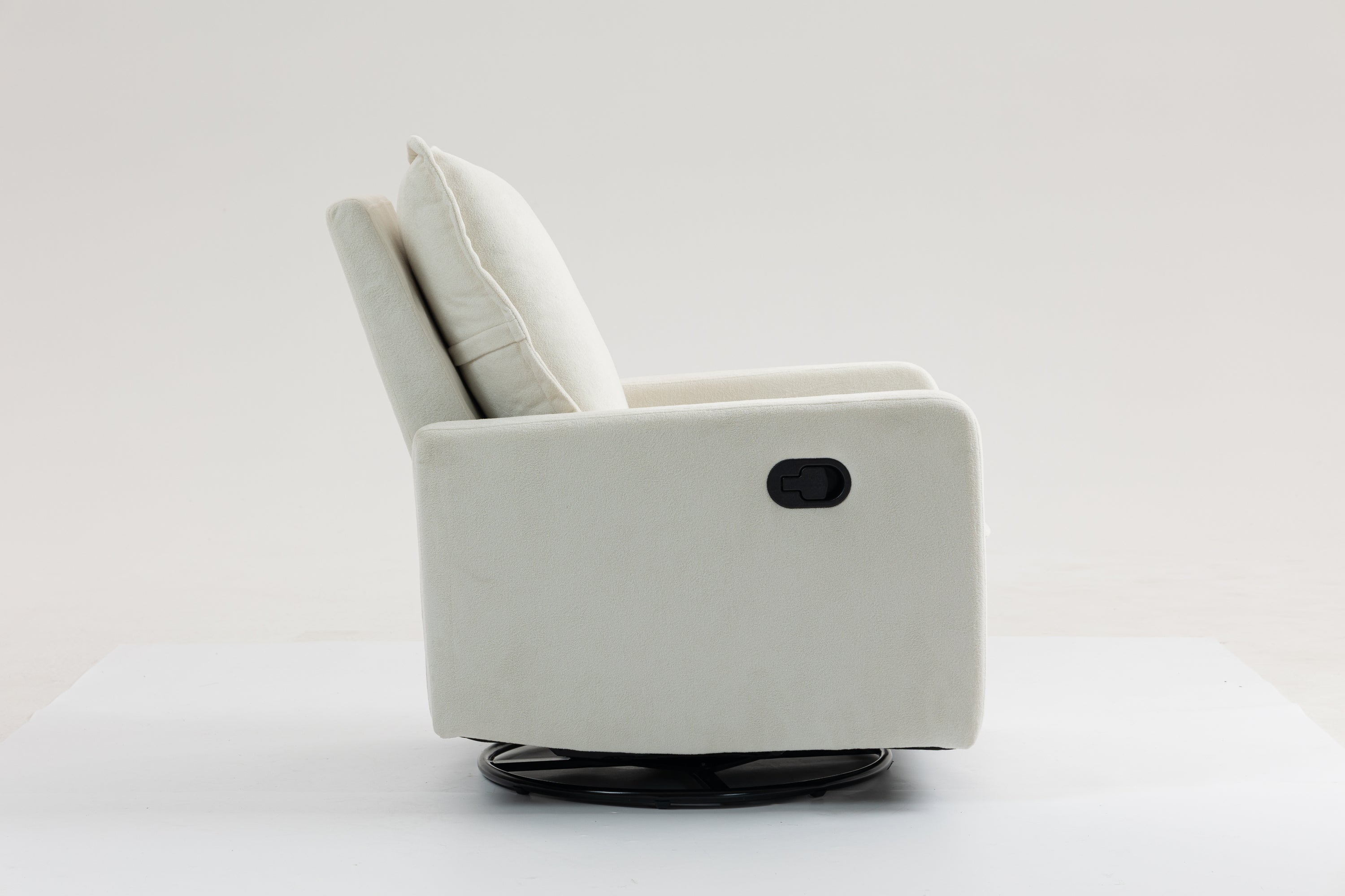 Short plush manual button armchair sofa - Grand Goldman Shop