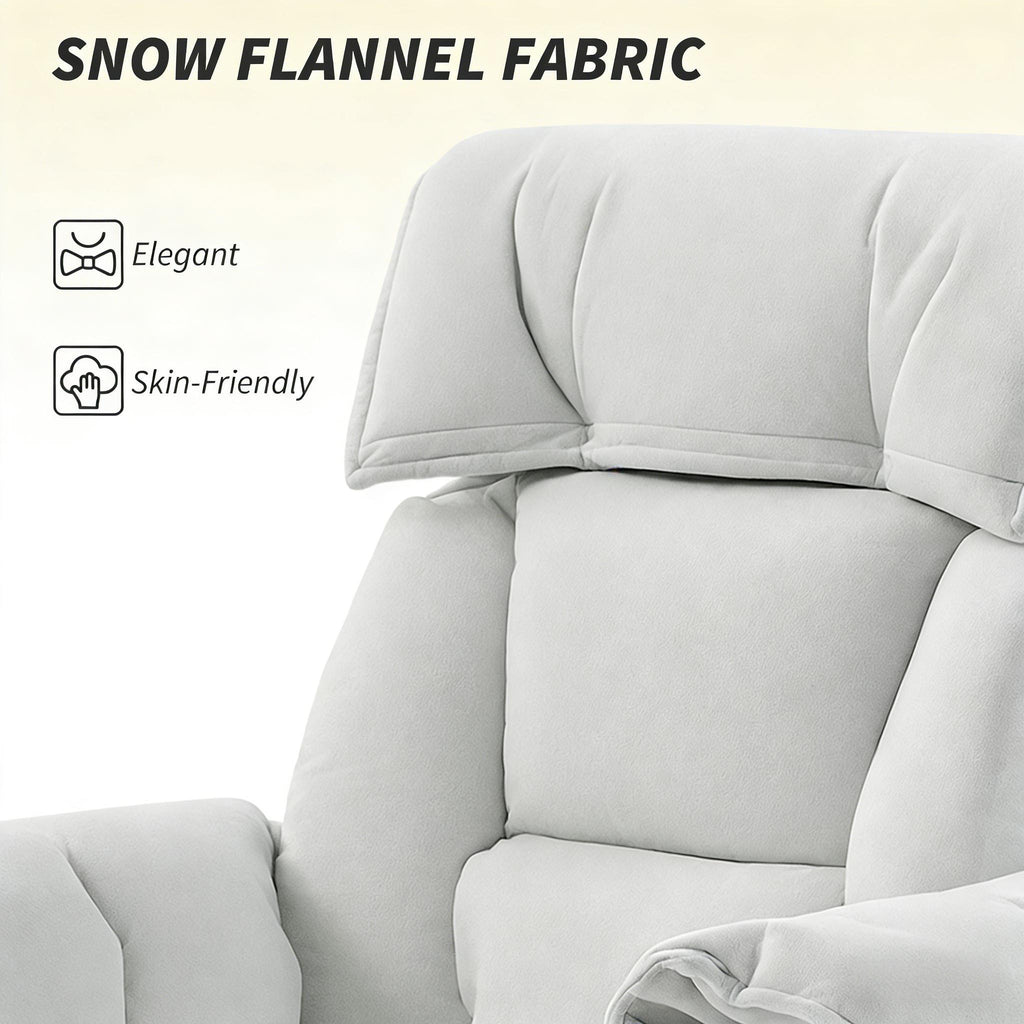 Reclining Desk Chair with Footrest,High Back Office Chair | Premium Home Decor - Grand Goldman