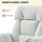 Reclining Desk Chair with Footrest,High Back Office Chair | Premium Home Decor - Grand Goldman