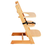 Wooden High Chair for Babies & Toddlers, Convertible Adjustable Feeding Chair, Eat & Grow High Chair with Tray, Grow with Kid