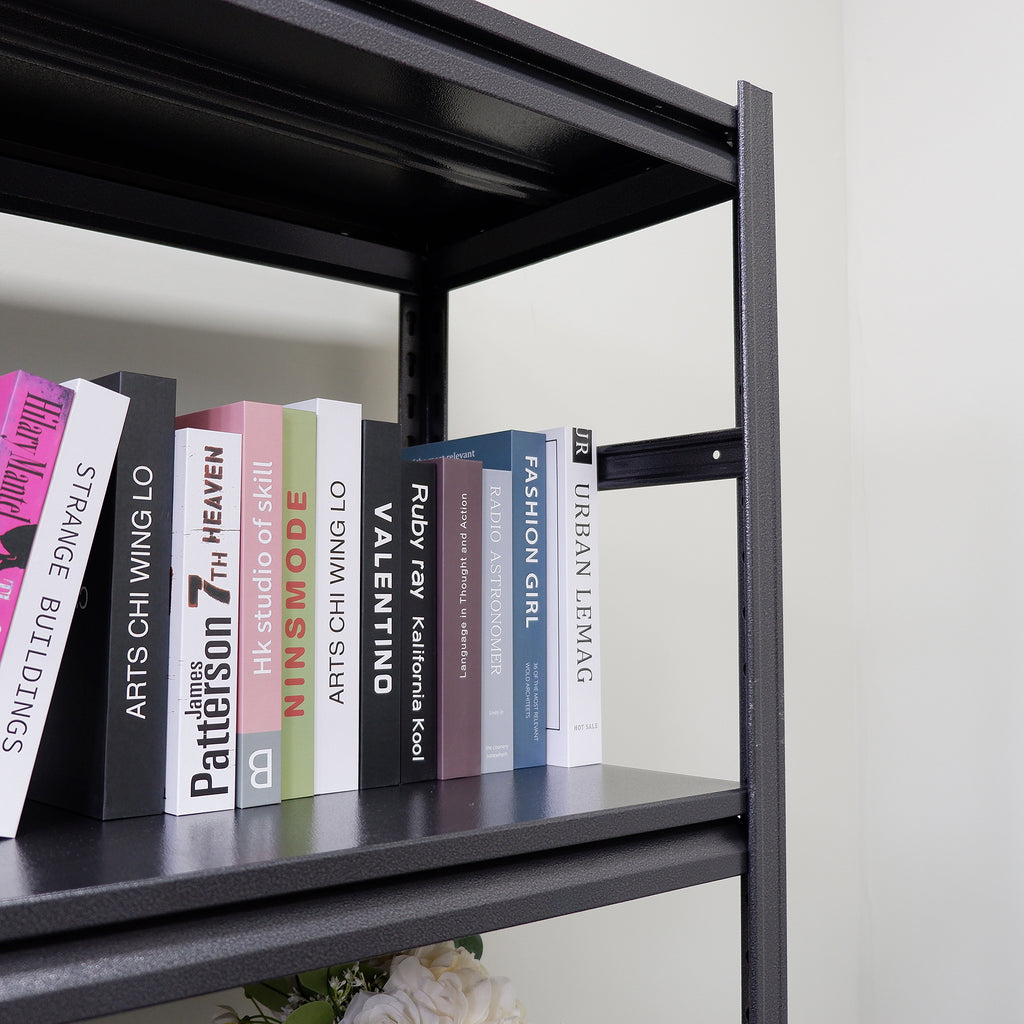 Storage Shelves 5 Tier Heavy Duty Metal Shelving Unit Adjustable Shelving Units and Storage Rack Kitchen Garage Shelf H72 * W35.4 * D15.7 - Grand Goldman Shop