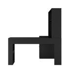 L Shaped Desk with Charger,Computer Desk with Drawers,Bookshelf,Modern Corner Desk,Home Office Desk,L-Shaped Study Table Writ
