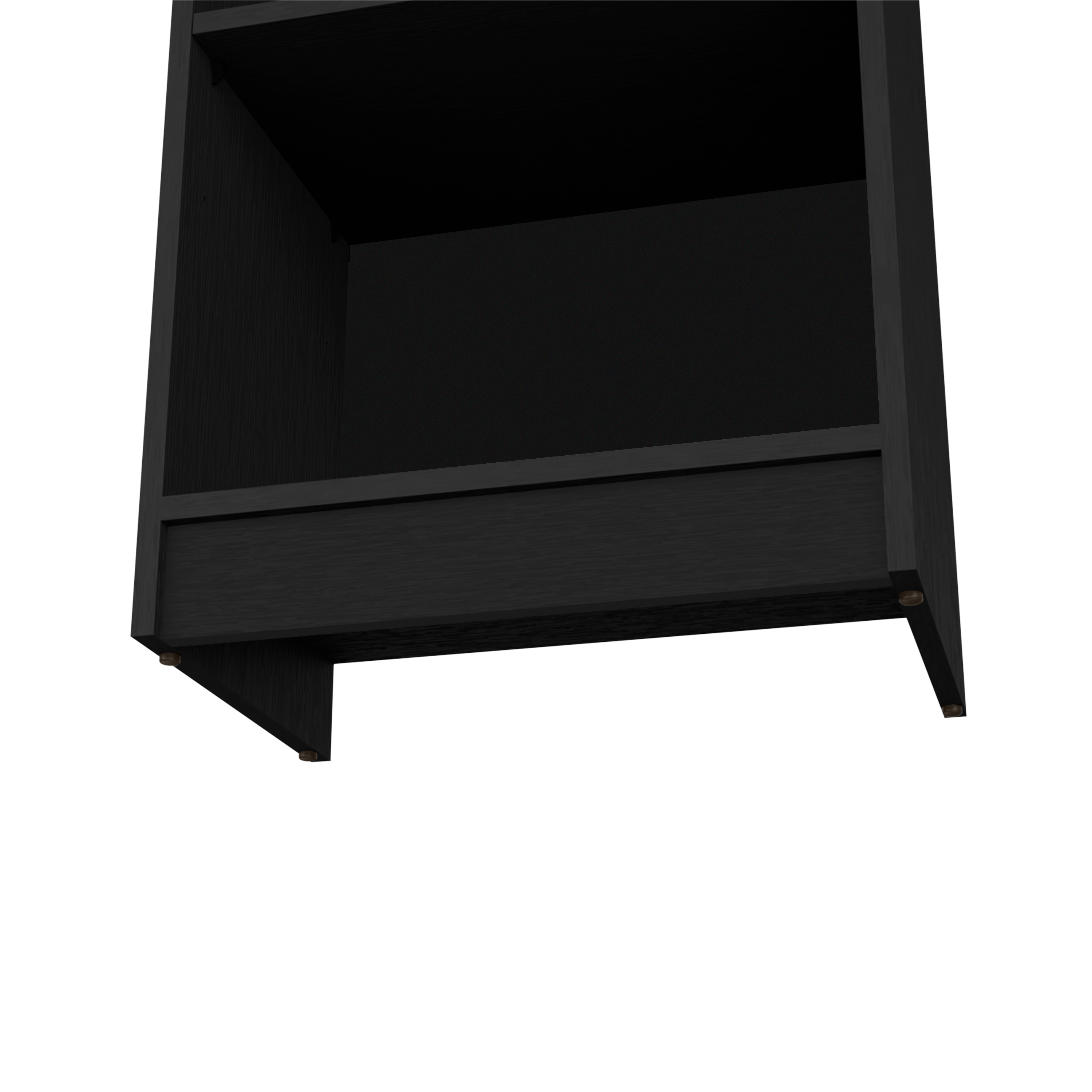 Bookcase Compact Bookshelf with Multiple Shelves, Black | Premium Home Decor - Grand Goldman