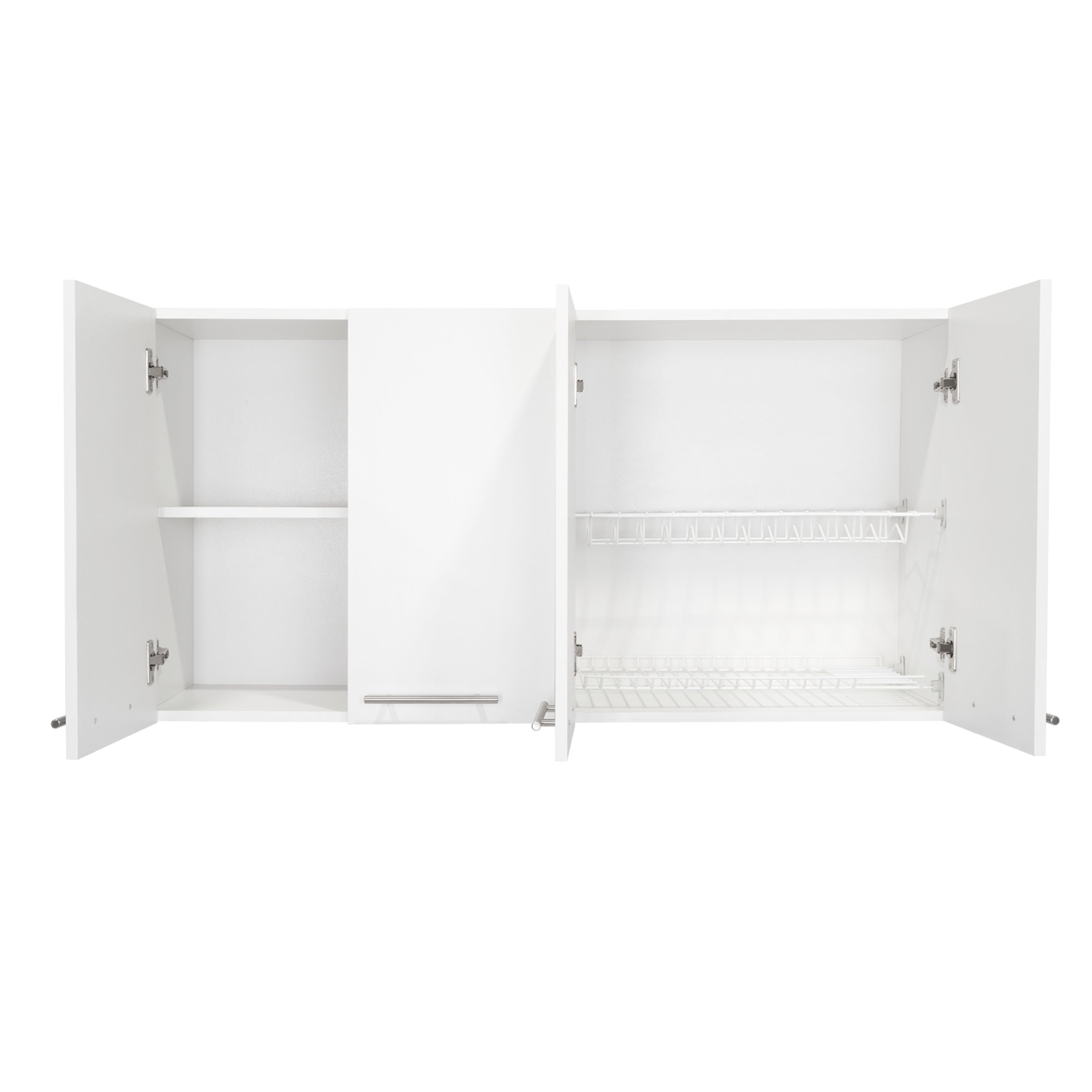 Sitka Wall Cabinet, Two Spacious Divisions, Four Doors - Grand Goldman Shop