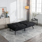 Black Convertible Folding Modern sofa Bed - Grand Goldman Shop